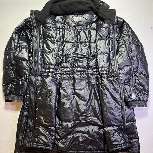 Free People Movement Black Patricia Packable Long Puffer Coat Jacket - L - EUC - Picture 9 of 15